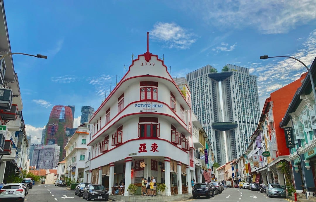 Landed property facades in Singapore District 10